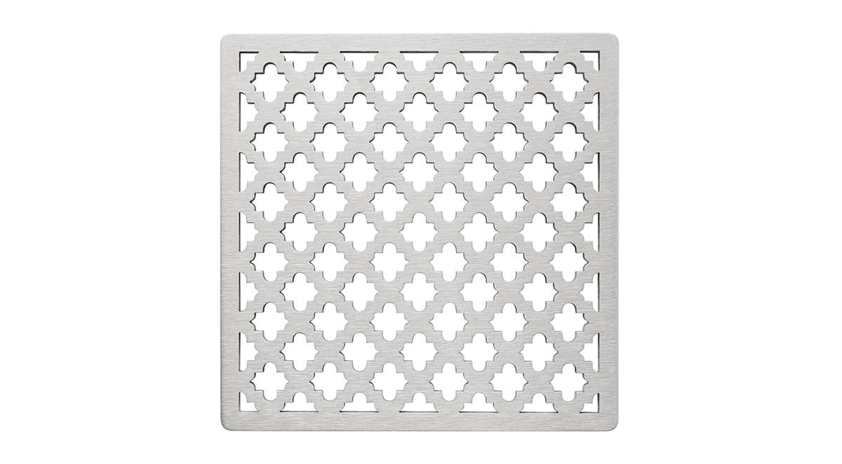 TI-55-2 5 x 5 Square Tile Drain With 2 Outlet