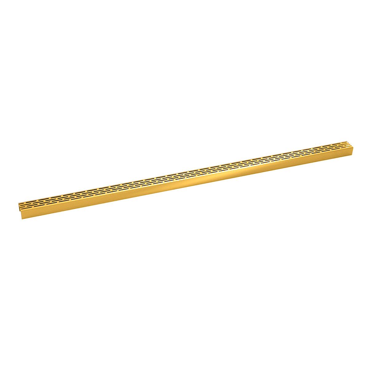 Offset Slotted – 1.5″ Wide Polished Brass