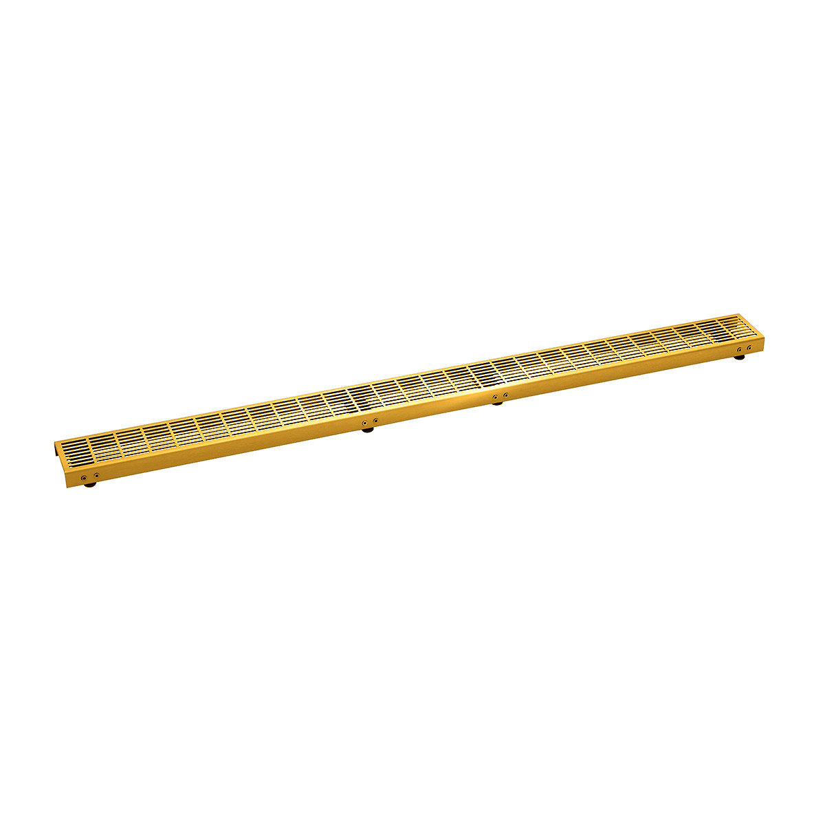 Slotted Polished Brass