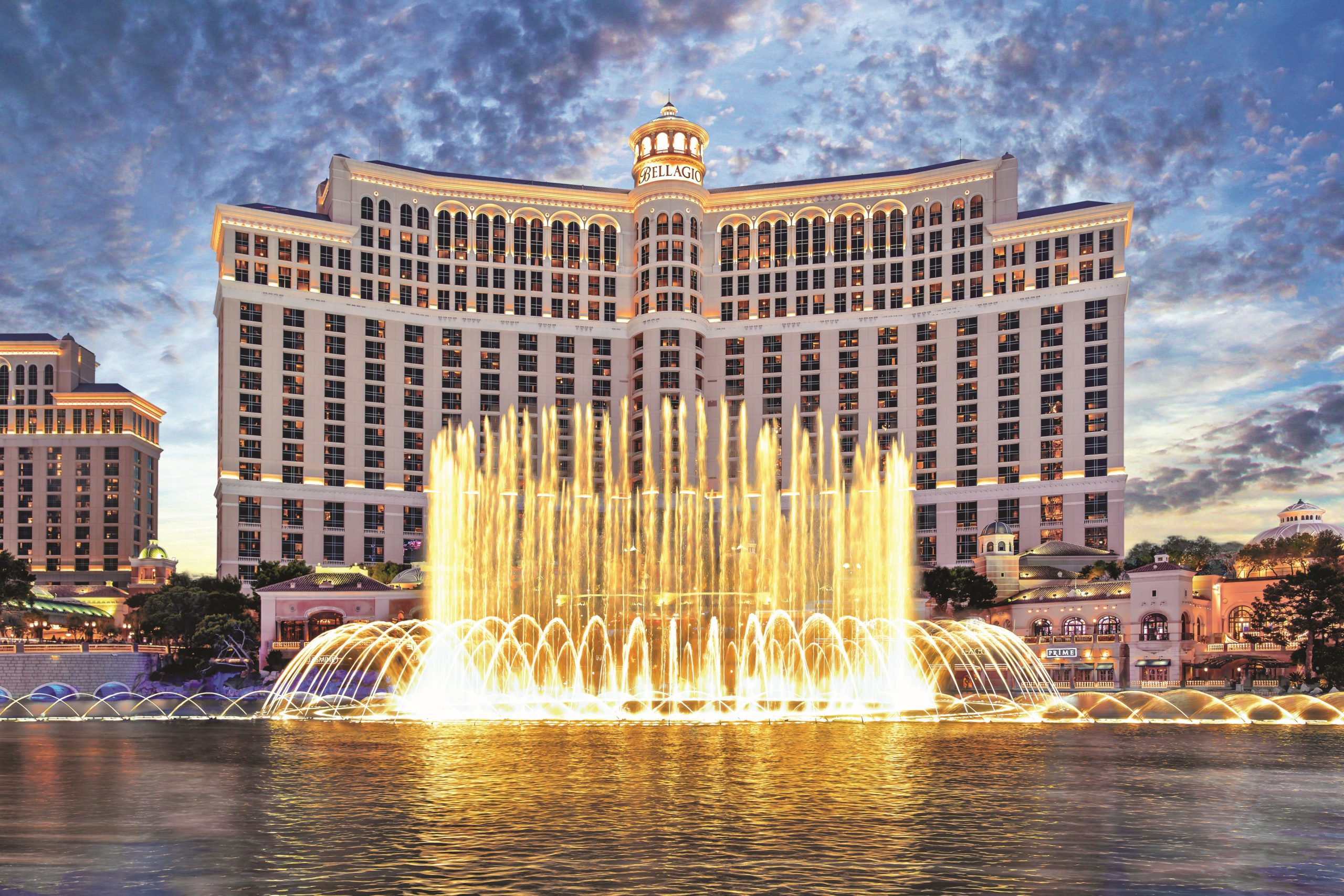 See Bellagio's New Display and Resorts World Overflows with Applications