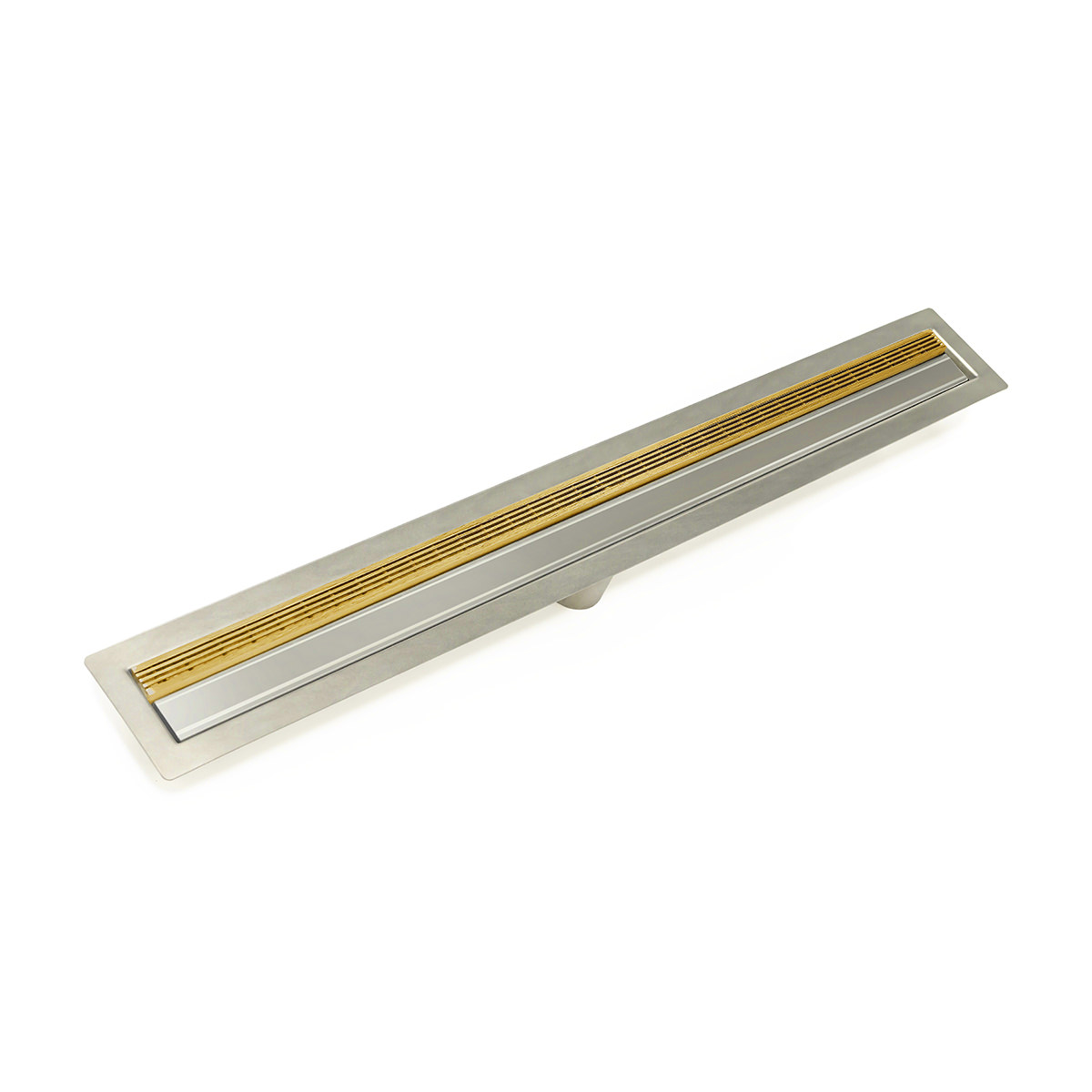 2mm Wedge Wire – 1.5″ Wide Polished Gold