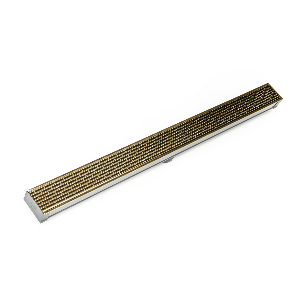 Offset Slotted – 2.5″ Wide Polished Brass